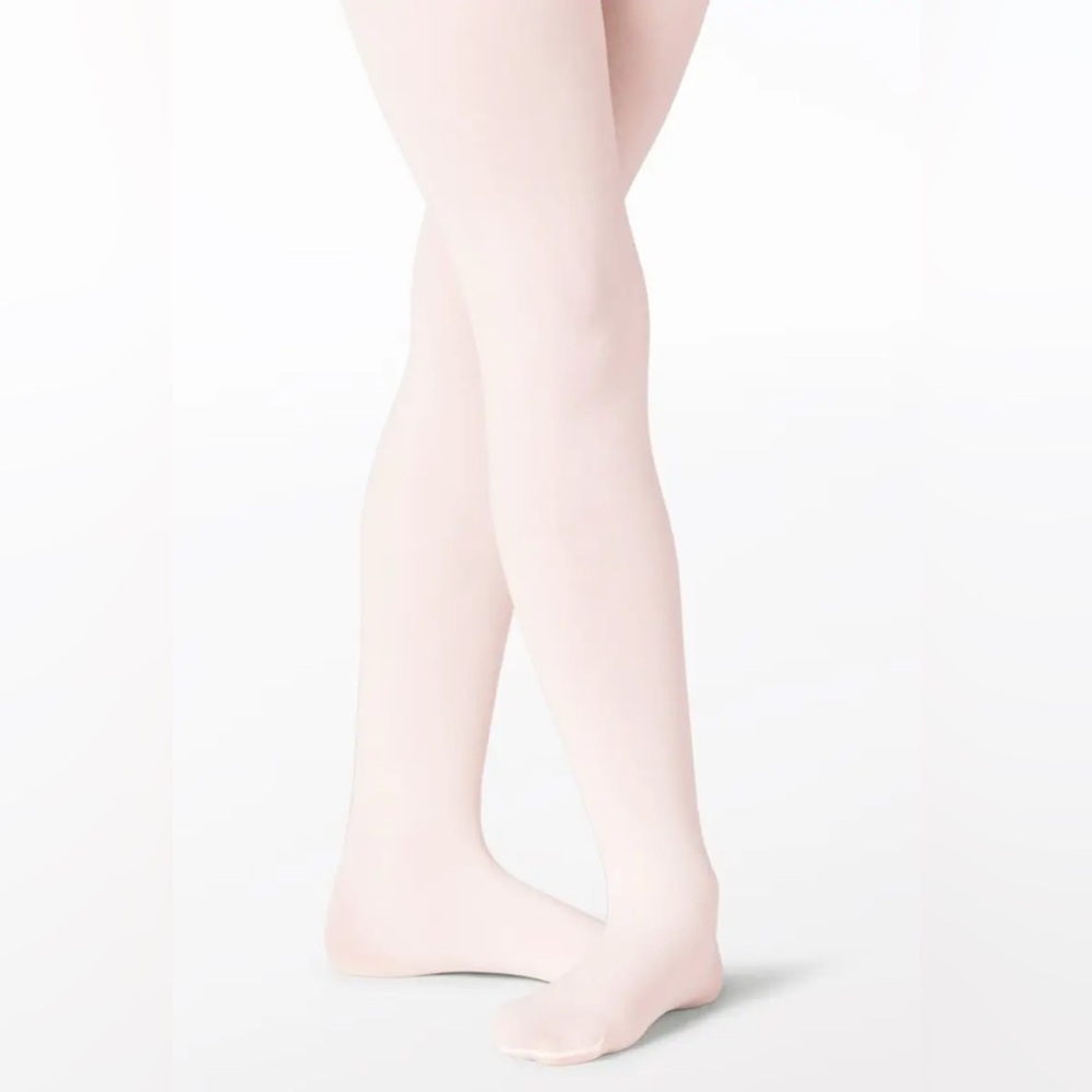 Balera Dancewear Footed Tights - Kids T99C Ballet Pink Microfibre Nylon/Spandex